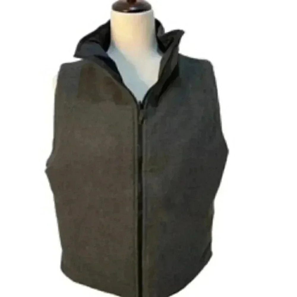 NEW No Boundaries Reversible Nylon And Fleece Full Zip Vest Juniors Sz 11/13 NWT